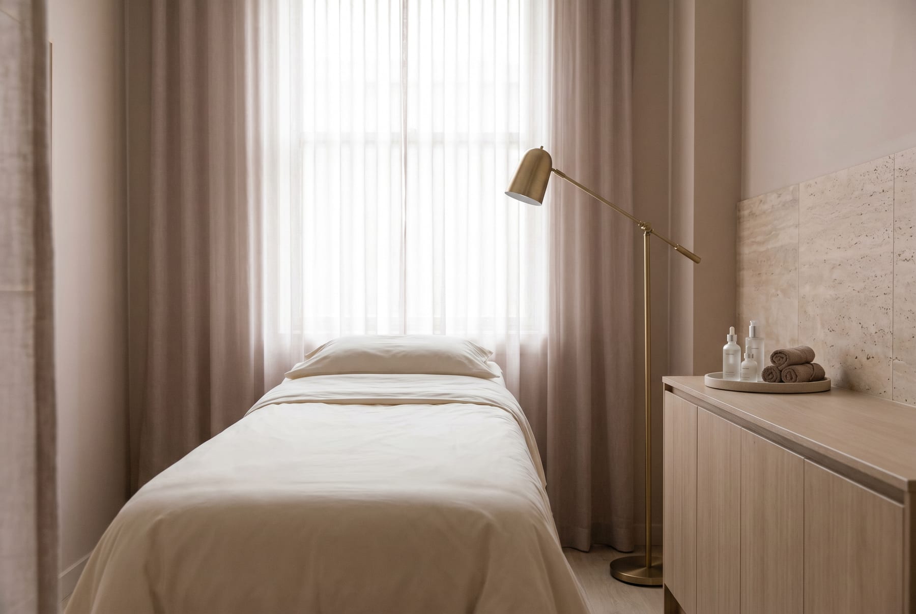Treatment room at Health Counts Aesthetic & Skin Laser Clinic